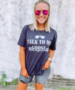 G Ink Talk To Me Goose- Black