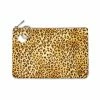 Texas Bling Cheetah- Large Silicone Pouch Bags