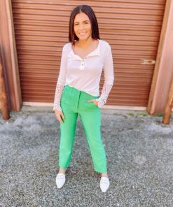 Trend Shop Samantha Lace Patchwork Top Tops