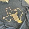 G Ink Deer Texas Graphic Tees