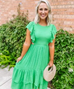 Flying Tomato Joann Hi-Low Side Cut Out Dress Dresses