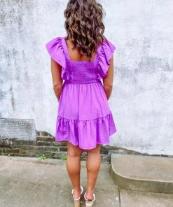 Entro Shelby Ruffled V Neck Tiered Dress Dresses 9 Entro Shelby Ruffled V Neck Tiered Dress Dresses