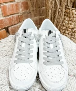 Shu Shop Regina Star Sneaker- Silver
