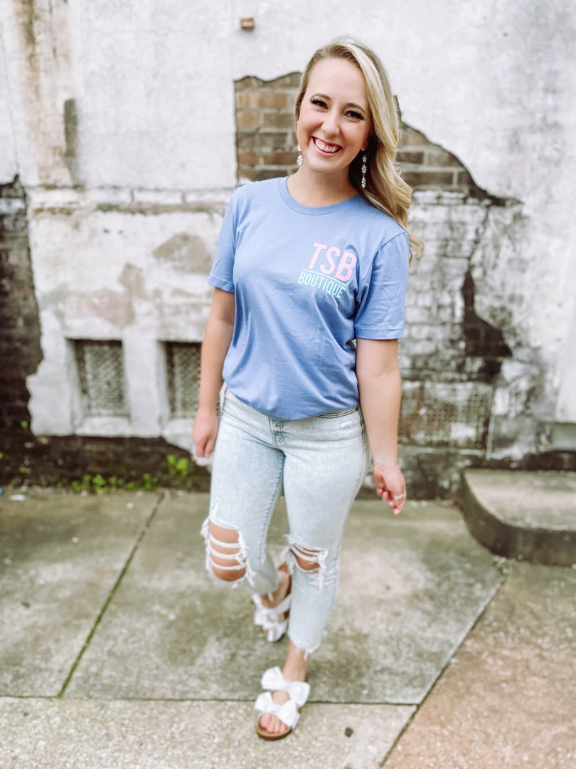 G Ink Graphic Tees TSB Anniversary 2022- Lavender Blue 2 G Ink Graphic Tees TSB Anniversary 2022- Lavender Blue