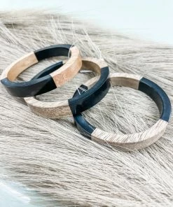 Texas Bling Genesis Two Tone Block Bangle Take Me Away: Resort Edition