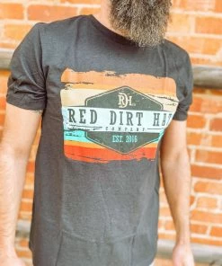 Red Dirt Hat Company Army Sunset Graphic Tees