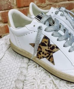 Shu Shop Shoes Paz Star Sneaker- Leopard Print
