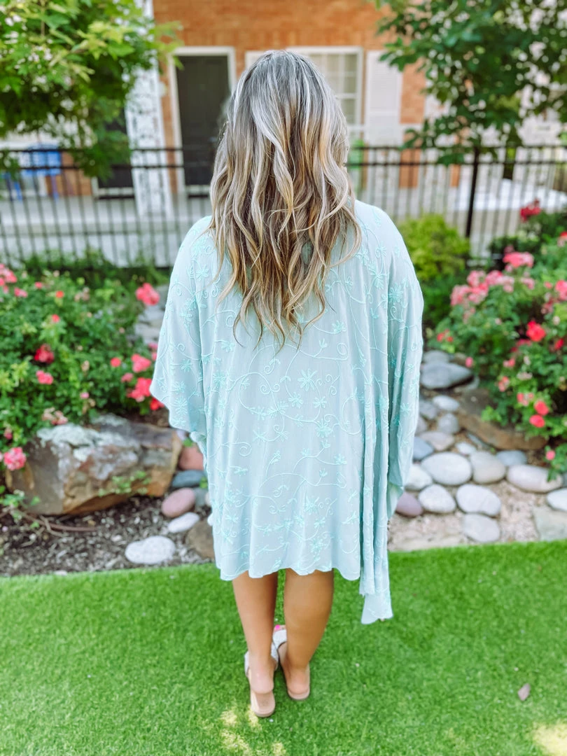 Kori Hayden Crinkled Embroidered Cardigan 4 Kori Hayden Crinkled Embroidered Cardigan