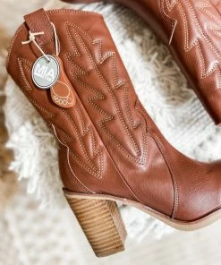 Mia Raylyn Boot- Brown Shoes