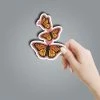 Texas Bling Stickers Triple Butterfly Sticker